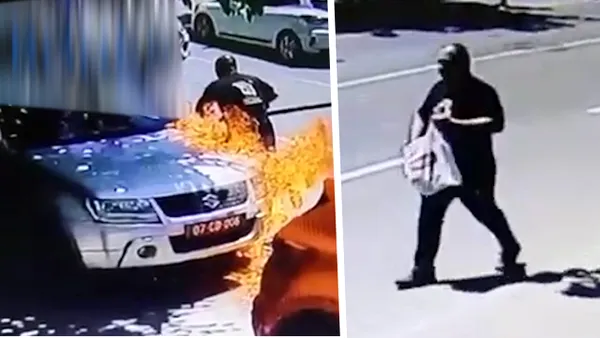 Mașini ale Ambasadei Bulgariei din Skopje, incendiate în centrul orașului. Sofia cere pedepsirea rapidă a vinovatului