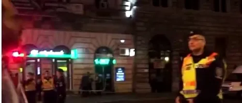 Doi răniți într-o explozie în centrul Budapestei
