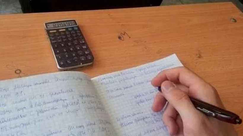 FOTO. Metoda ingenioasă găsită de un elev pentru a copia la examen