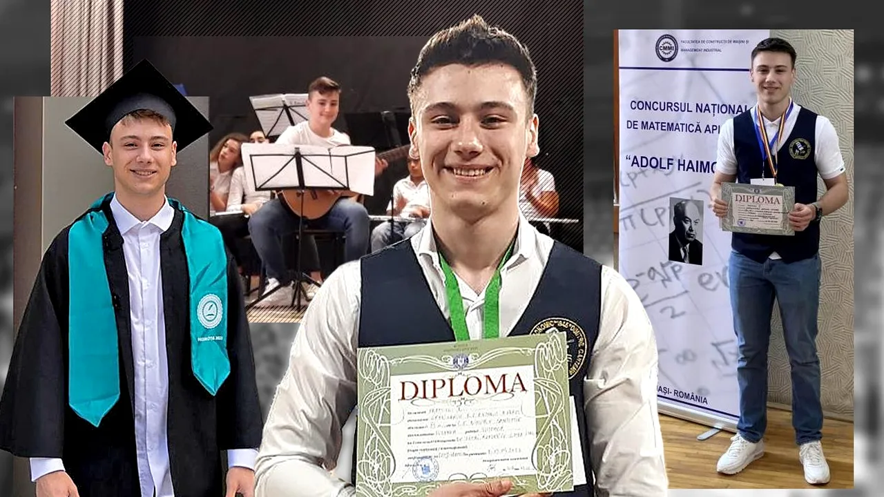 A plecat în Italia la 5 ani și s-a întors 12 ani mai târziu. Povestea lui Antonio, elevul olimpic din Suceava pentru care „România înseamnă ACASĂ”