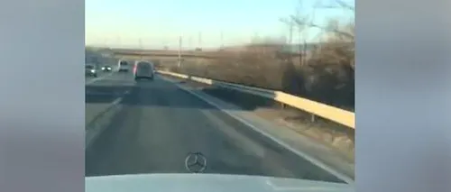 Șofer filmat în timp ce mergea pe contrasens, în Brașov - VIDEO