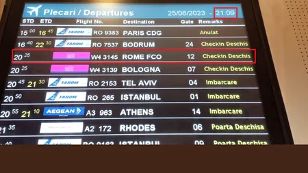 Primele efecte în România ale războiului dintre SUA/Israel și Iran: Zborurile anulate de pe Otopeni