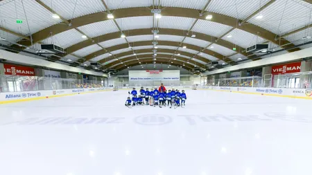 Singurul patinoar din zona București-Ilfov dezvoltat conform normelor olimpice internaționale devine Allianz-Țiriac Arena