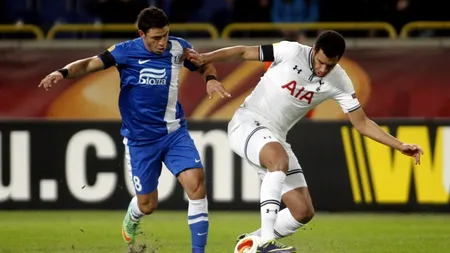 Fotbaliștii de la Tottenham au jucat în Liga Europa cu banderole negre pe braț. De la Dnepr Dnepropetrovsk au avut banderole doar câțiva fotbaliști