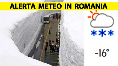 Meteorologii Accuweather anunță VISCOL puternic și -16 grade Celsius în România. Pe ce dată se întâmplă