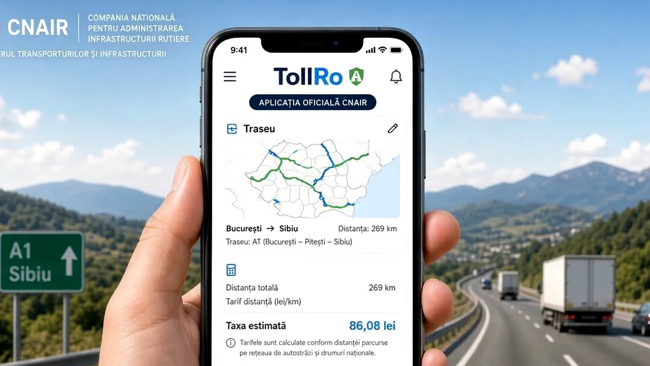 Sistemul de tarifare TollRo s-a stricat din prima zi de funcționare. Anunțul CNAIR pentru șoferi