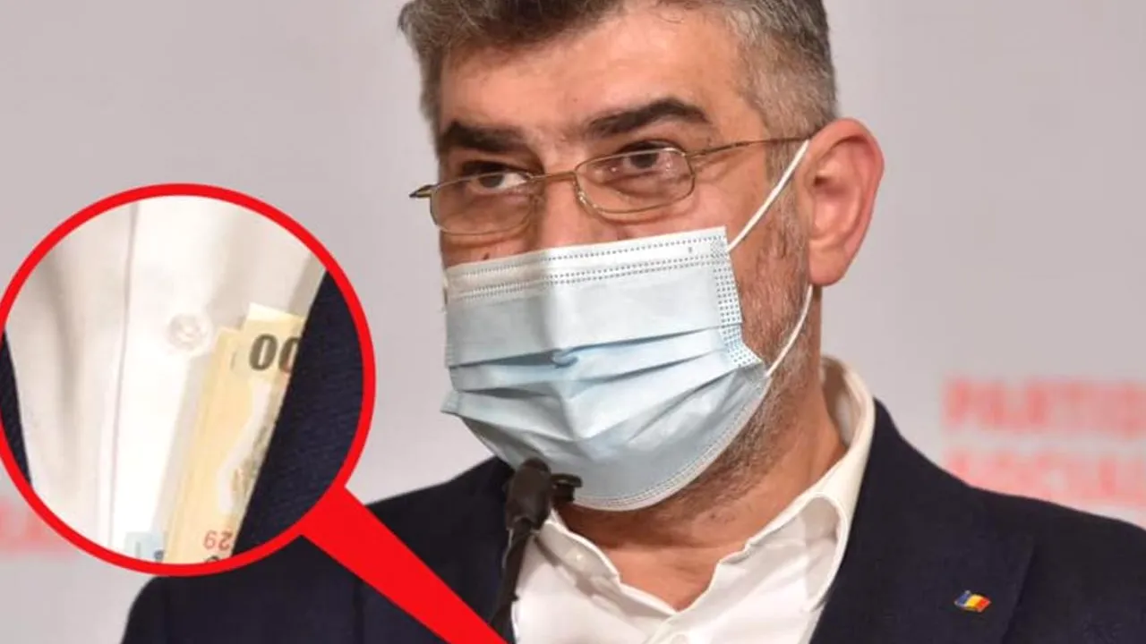 Marcel Ciolacu, despre „banii de la piept”: „În drum spre sediu, m-am oprit cu băieţii şi...”