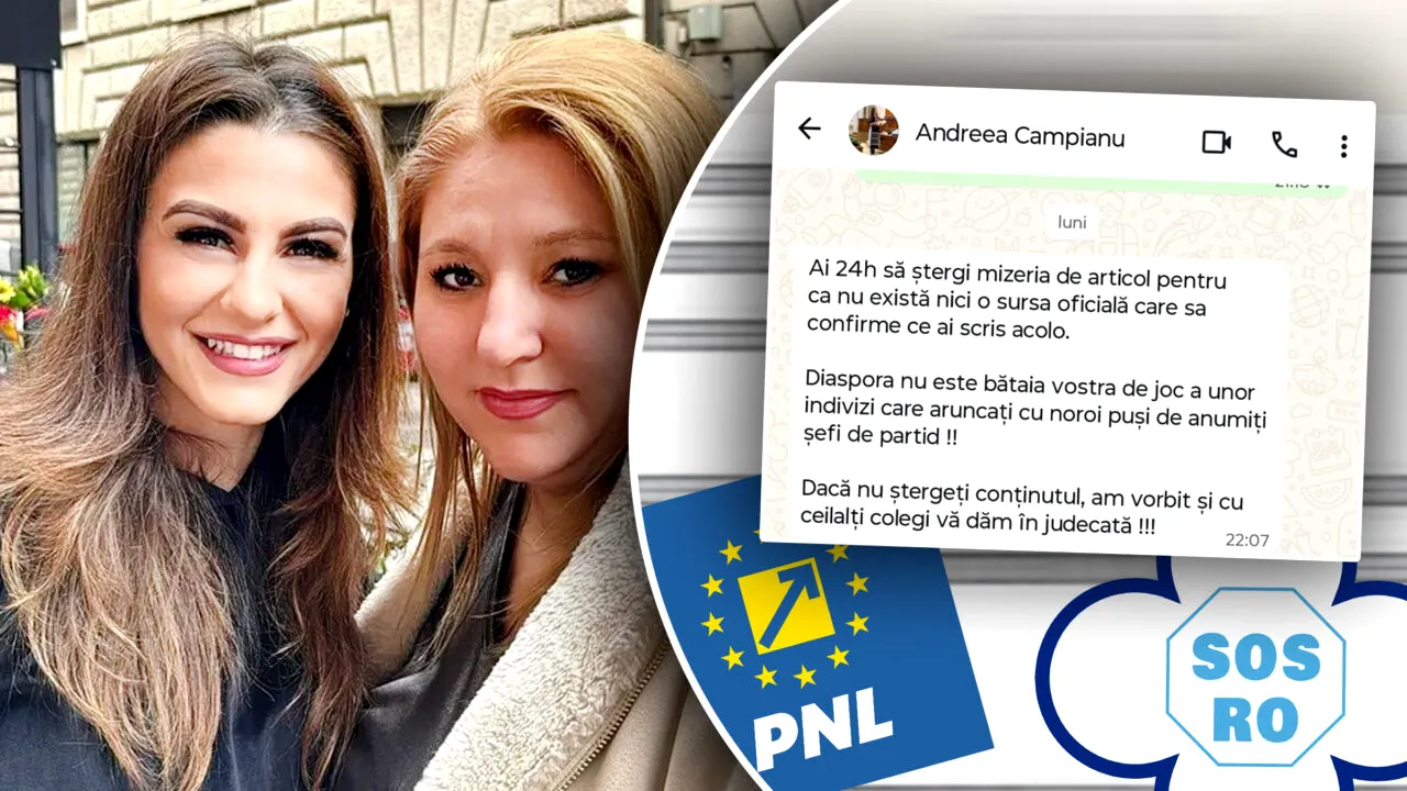 Deputata traseistă „extremistă”, Andreea Cîmpianu - trecută de la Șoșoacă la PNL-Bolojan - încearcă să intimideze un reporter Gândul: „Ai 24h să ștergi mizeria de articol”. Ce a înfuriat-o