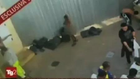 Imagini șocante cu imigranți din centrul de primire de pe insula Lampedusa. Bruxelles-ul denunță 