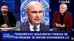 Bat clopotele pentru Ilie Bolojan? Teodorovici: ”Nu trebuia să fie premier, clar/E necesară demisia”