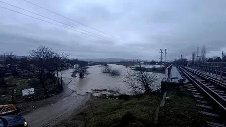 Cod galben de inundații în centrul și sudul țării. Care sunt județele cele mai afectate