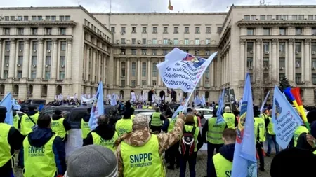Protest în fața sediului MAI | Care sunt REVENDICĂRILE polițiștilor: ”Dacă strada nu va fi ocupată de polițiști, va fi ocupată de infractori!”