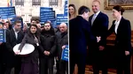 Fostul președinte PNL, ministrul Muncii în Guvernul Orban, în delegația USR de la Cotroceni. Violeta Alexandru s-a remarcat printr-un protest cu un lighean pe vremea lui Firea