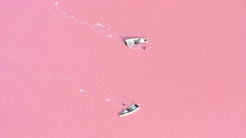GALERIE FOTO: Lacul roz din Senegal