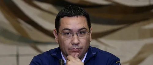 SONDAJ: Ar trebui să își dea demisia Victor Ponta? DA sau NU