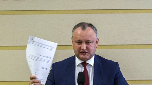 Curtea Constituțională din Republica Moldova a decis SUSPENDAREA temporară a unor atribuții ale lui Igor Dodon. Reacția președintelui moldovean