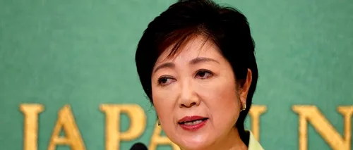 Guvernatoarea orașului Tokyo și-a înjumătățit salariul, ca măsură de austeritate