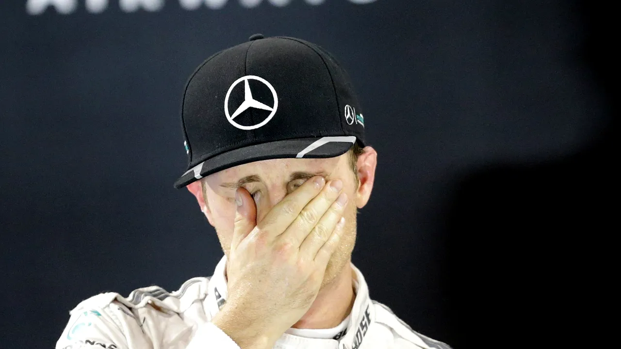 Decizie șoc în F1: motivul pentru care campionul mondial Nico Rosberg se retrage