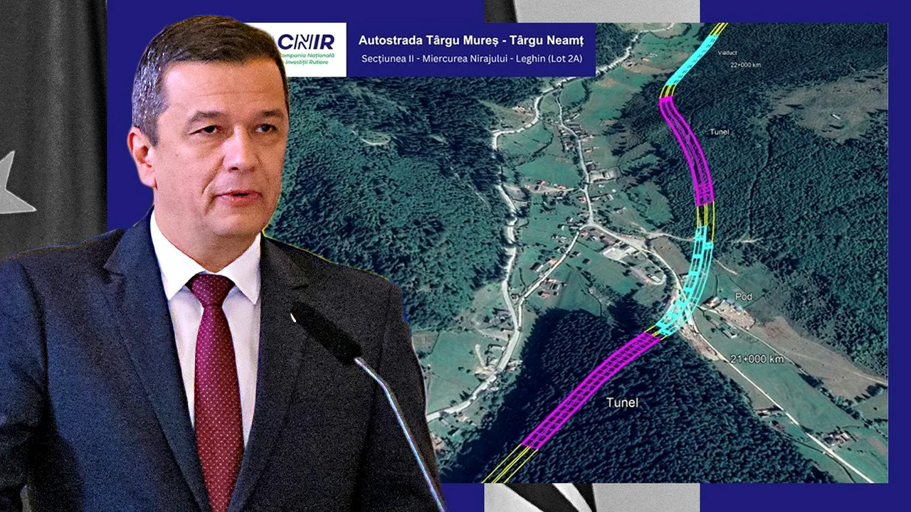 CNIR a atribuit contractul celui mai lung lot al Autostrăzii Unirii. Valoarea acestuia depășește șase miliarde de lei