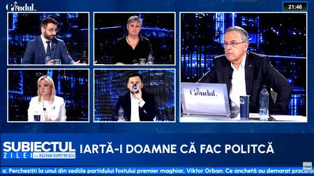 Scandal în platoul emisiunii „Subiectul Zilei”. Lidia Vadim-Tudor și deputatul USR Iulian Lorincz se ceartă pe banii bisericilor