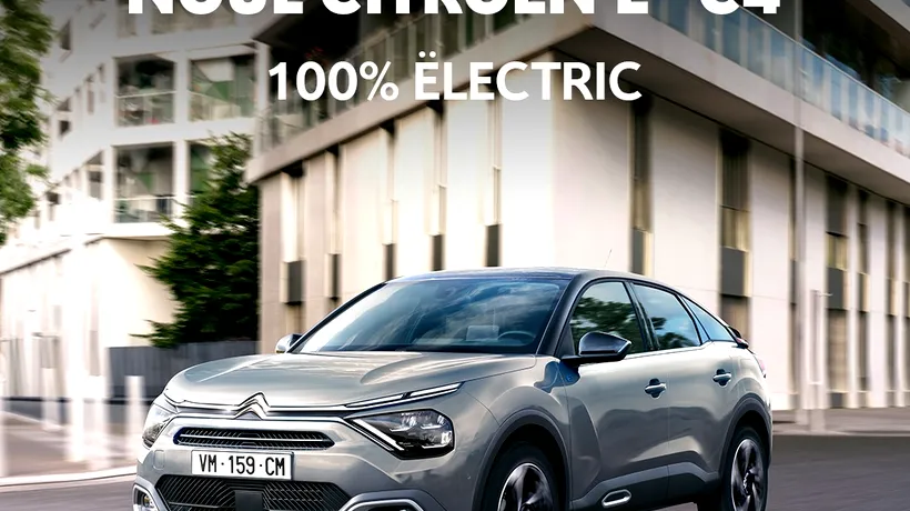 Noile Ë-C4 - 100% ëlectric și C4: Citroën prezintă hatchback-ul de nouă generație!