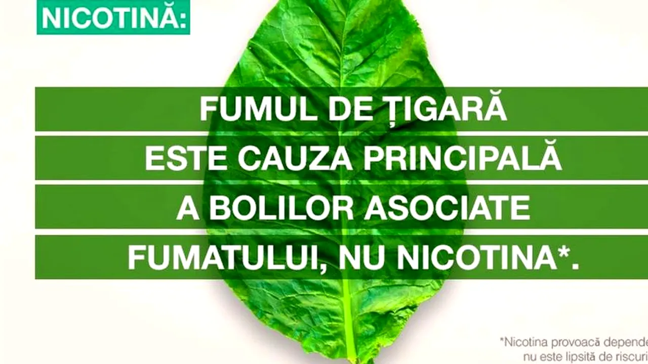 Date obiective despre nicotină, țapul ispășitor al fumatului