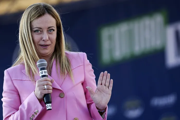 Giorgia Meloni / Sursa foto: AP/Mediafax Foto