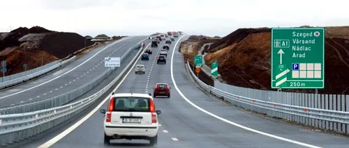 Centura Aradului în regim de autostradă, parte din A1, se închide pentru teste la pod