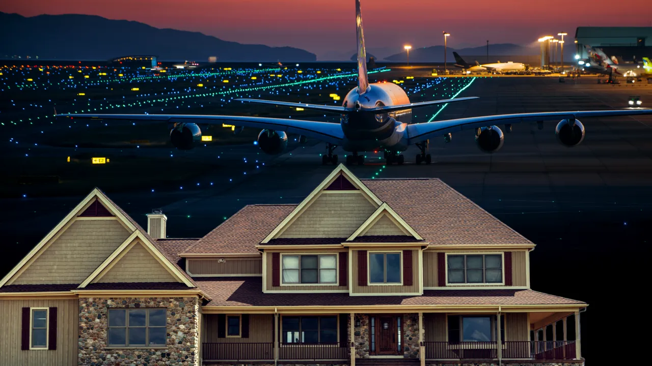 O familie din Iași și-a construit casa pe un culoar de zbor, cu binecuvântarea primăriei. Aeroportul a sesizat abia după patru ani și cere demolarea