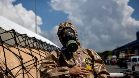 REACȚIA României după ce Moscova a anunțat că un nor radioactiv se îndreaptă spre Europa. Rușii ar fi distrus muniție cu uraniu sărăcit în Ucraina