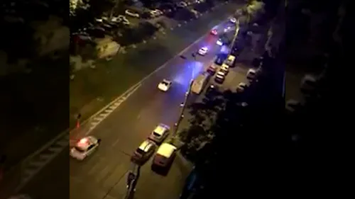 Polițiștii din București au tras focuri de armă pentru prinderea unui șofer. A fost oprit după o cursă în viteză abia la ieșirea din oraș - VIDEO
