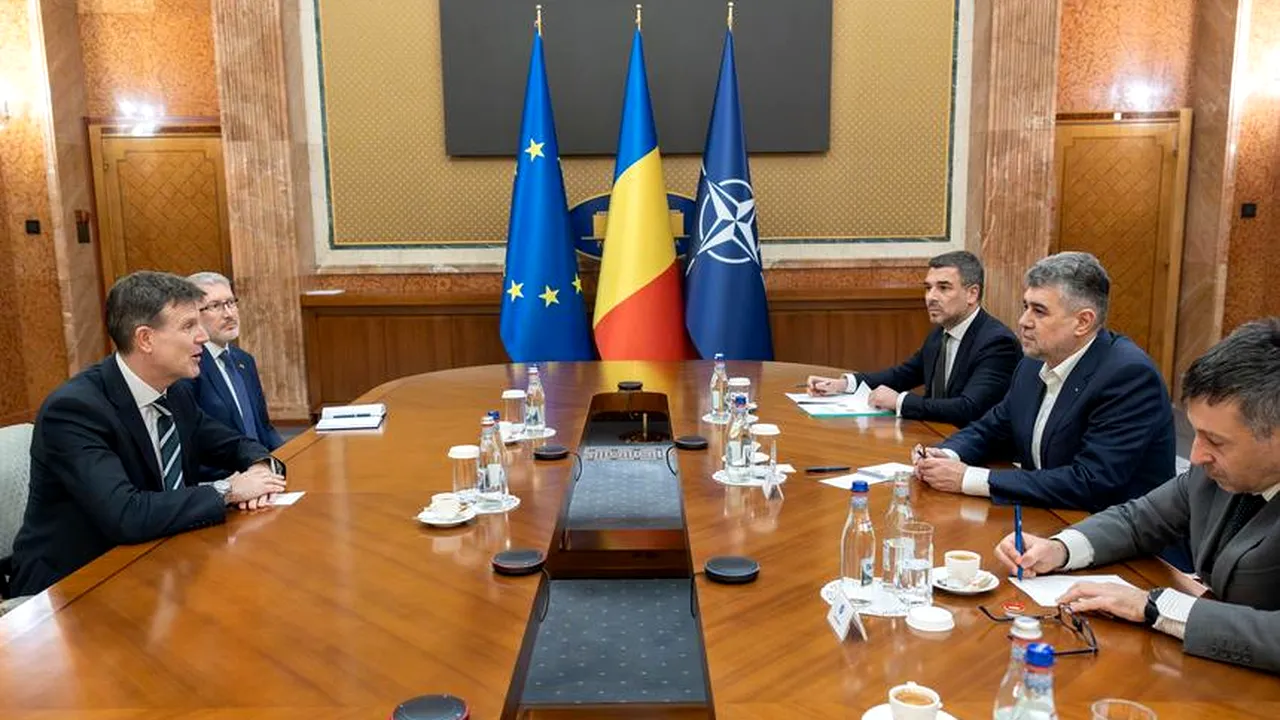 Premierul Marcel CIOLACU s-a întâlnit cu noul ambasador al Marii Britanii în România, Giles Portman. „O discuţie extrem de fructuoasă şi plăcută”