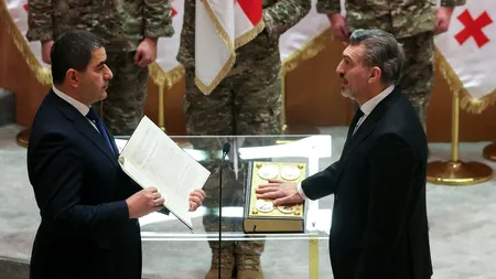 Criza politică din GEORGIA: Mihail Kavelașvili a depus jurământul de președinte. Fosta șefă de stat părăsește palatul prezidențial