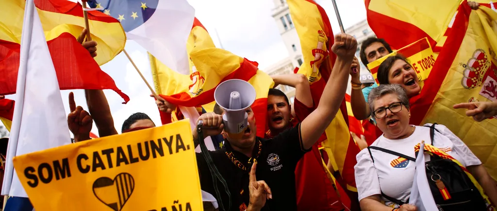 Apelul guvernului Spaniei, la o zi de la decizia de suspendare a autonomiei Cataloniei. Ministru: „Multe imagini cu violențele de la referendum s-au dovedit false