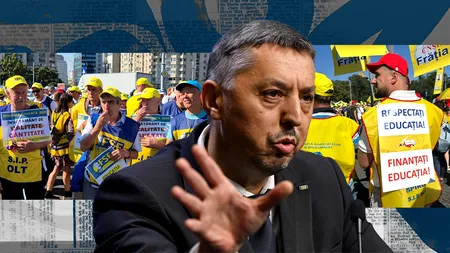 Prima zi de școală, în stradă. De la Cotroceni, profesorii au cerut demisia lui David. Marea necunoscută: Începe școala sau vine GREVA GENERALĂ?