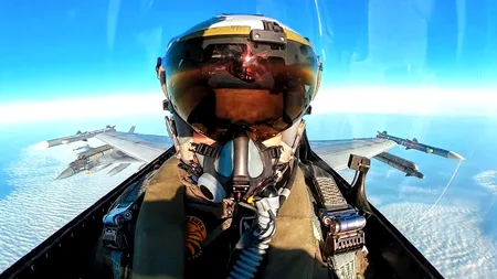 Aeronavele de luptă românești au escortat un nou avion la bordul căruia s-a emis o alertă cu bombă. Acesta zbura de la Moscova