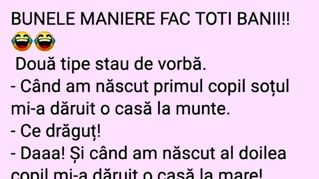 BANCUL ZILEI | Bunele maniere fac toți banii