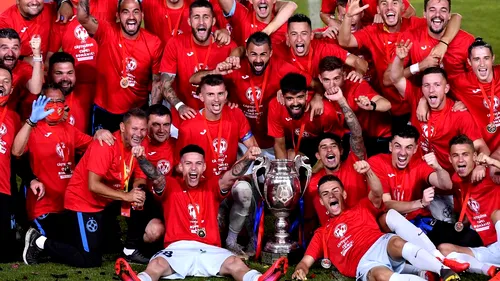 FCSB a cucerit Cupa României, primul trofeu după 5 ani, și e sigură de Europa League. Finala cu Sepsi, câștigată la limită