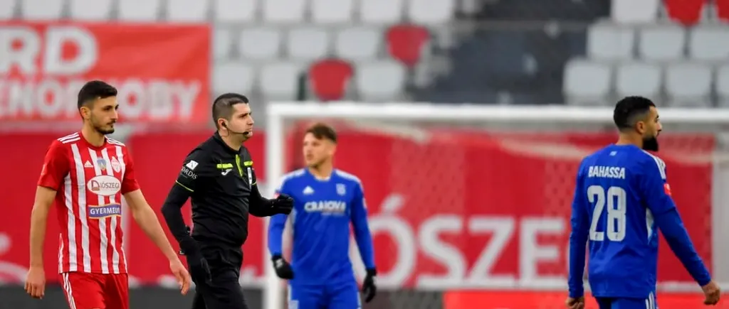 Partida Sepsi – FC U Craiova din Superliga, oprită din cauza scandărilor xenofobe! Arbitrul Andrei Chivulete a fluierat finalul după doar 26 de minute