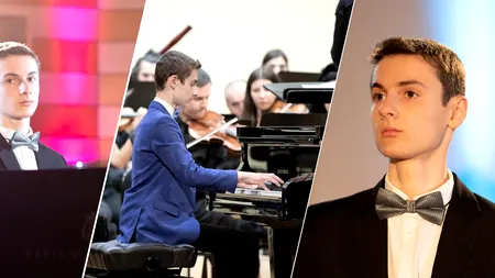 O POVESTE pe aripile muzicii. Ruben Ghidiceanu, tânărul care are muzica în ADN: 