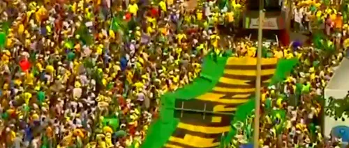 Sute de mii de protestatari au cerut demisia președintelui în funcție al Braziliei. Dilma Rousseff, acuzată de acte grave de corupție
