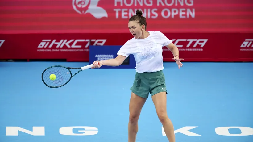 Simona Halep cedează în turneul WTA de la Hong Kong