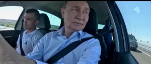 Vladimir Putin INAUGUREAZĂ o porțiune a autostrăzii ce leagă Moscova de Sankt Petersburg, la volanul celui mai NOU model Lada
