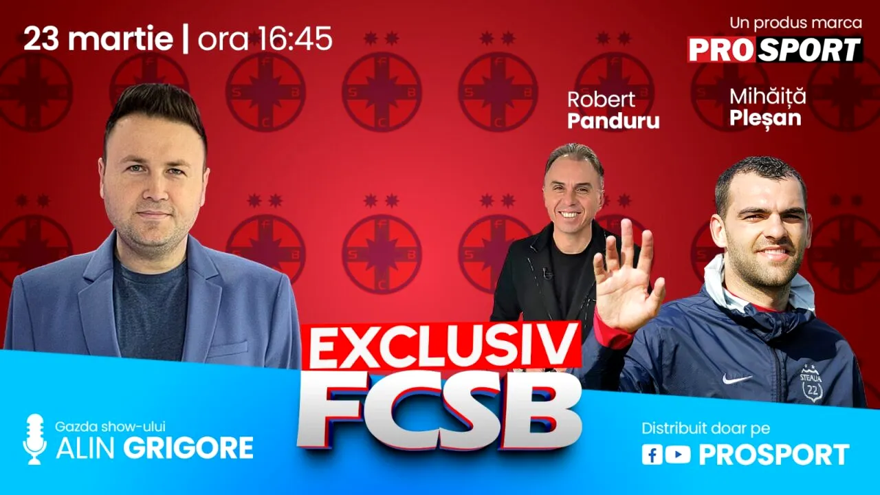 EXCLUSIV FCSB, azi de la 16:45. Am identificat marile schimbări făcute de Mirel Rădoi la campioana României. Analizăm cu Mihăiță Pleșan
