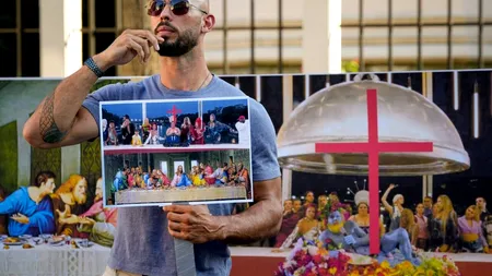 Andrew Tate a boicotat Jocurile Olimpice de la Paris după presupusa „parodie LGBTQ+” a picturii „Cina cea de Taină”