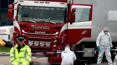 Ce pedeapsă a PRIMIT șoferul român acuzat de moartea a 39 de vietnamezi în Anglia. Victimele s-au sufocat în camionul cu care îi transporta