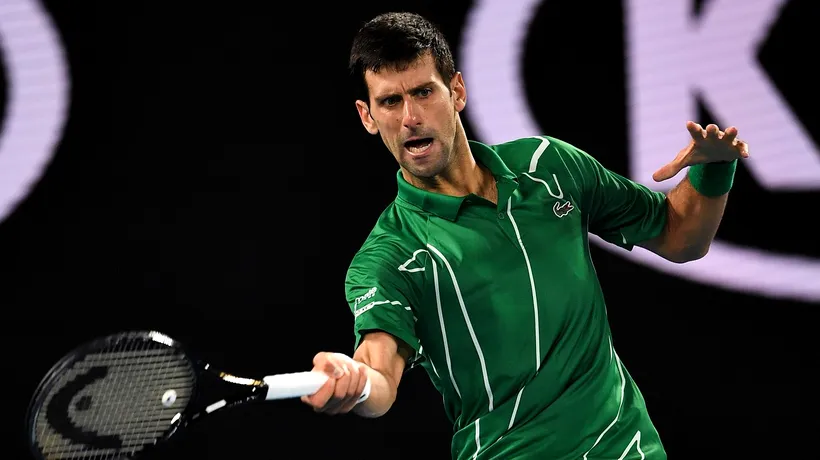 Djokovic riscă o amendă usturătoare, după ce a ironizat un arbitru în finala de la  Australian Open