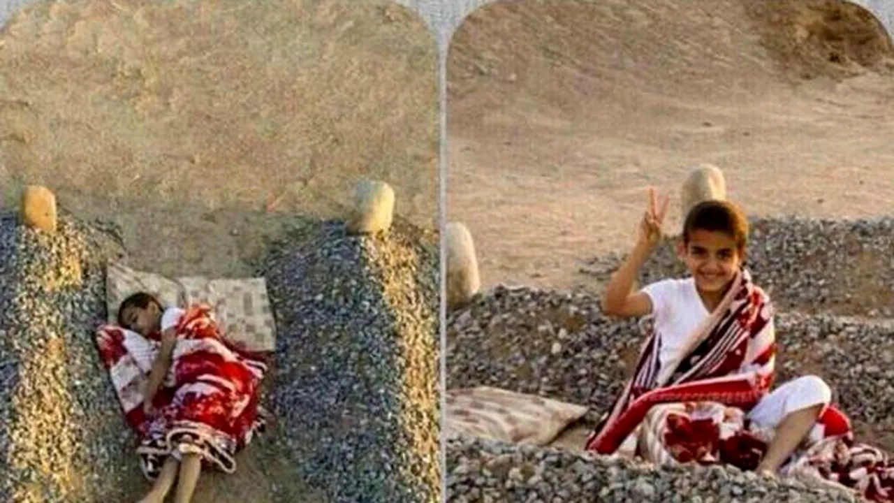 Povestea unei  manipulări pe Twitter. Cum a ajuns un copil sirian să fie compătimit că doarme între mormintele părinților