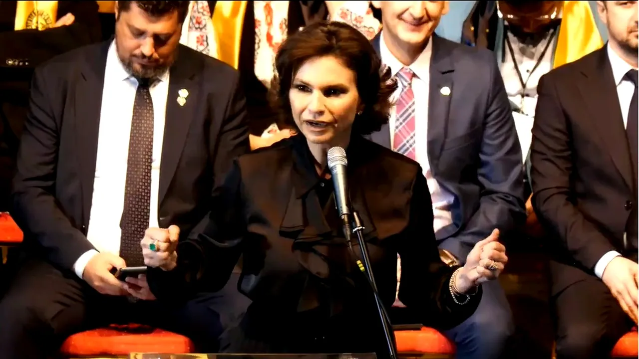 Actrița Ramona Bădescu s-a înscris în partidul AUR: „Trăiesc de 33 de ani la Roma, departe de țară, dar întotdeauna am fost aici cu gândul”