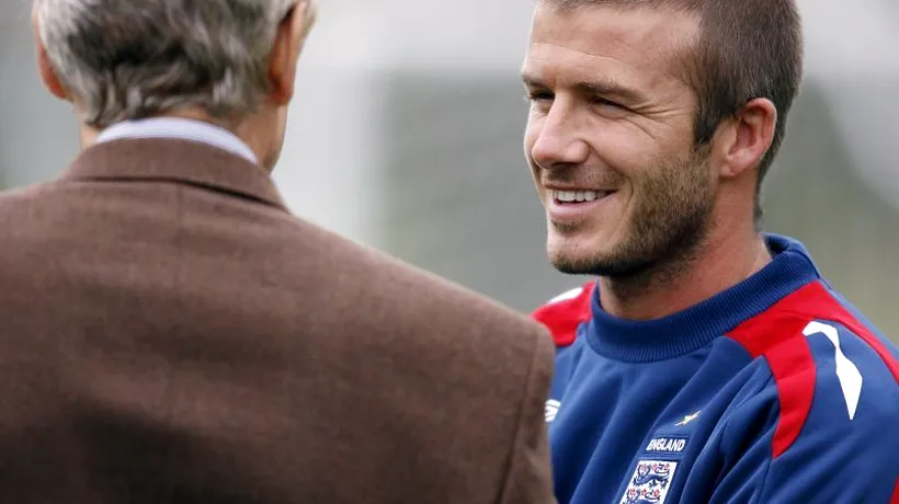 David Beckham se antrenează cu o fostă rivală